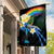 Nicaragua Independence Day Garden Flag En Dios confiamos - Wonder Print Shop