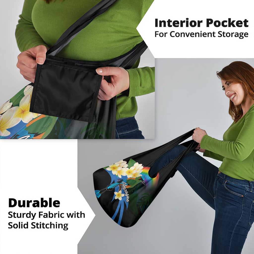 Nicaragua Independence Day Grocery Bag En Dios confiamos - Wonder Print Shop