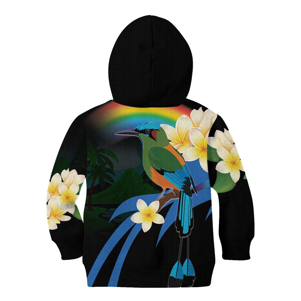 Nicaragua Independence Day Kid Hoodie En Dios confiamos - Wonder Print Shop