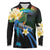 Nicaragua Independence Day Long Sleeve Polo Shirt En Dios confiamos - Wonder Print Shop