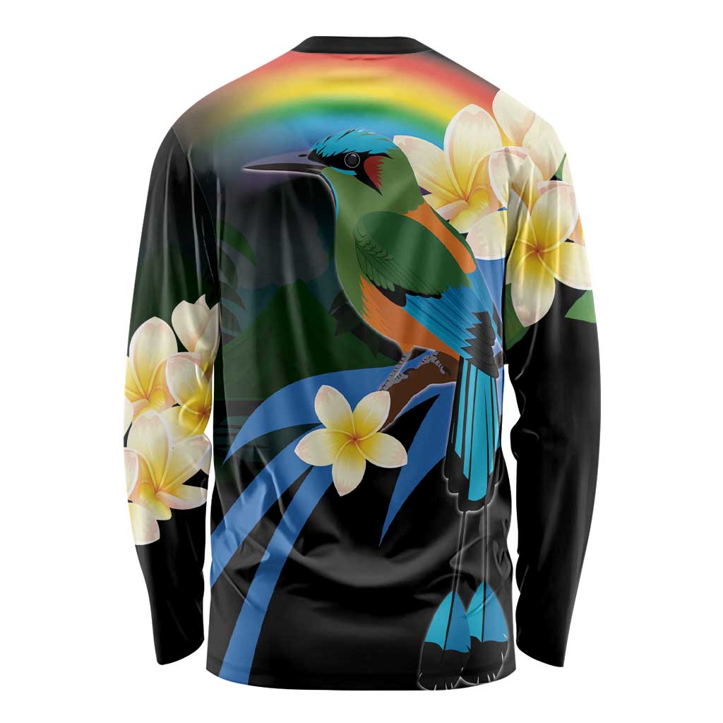 Nicaragua Independence Day Long Sleeve Shirt En Dios confiamos - Wonder Print Shop