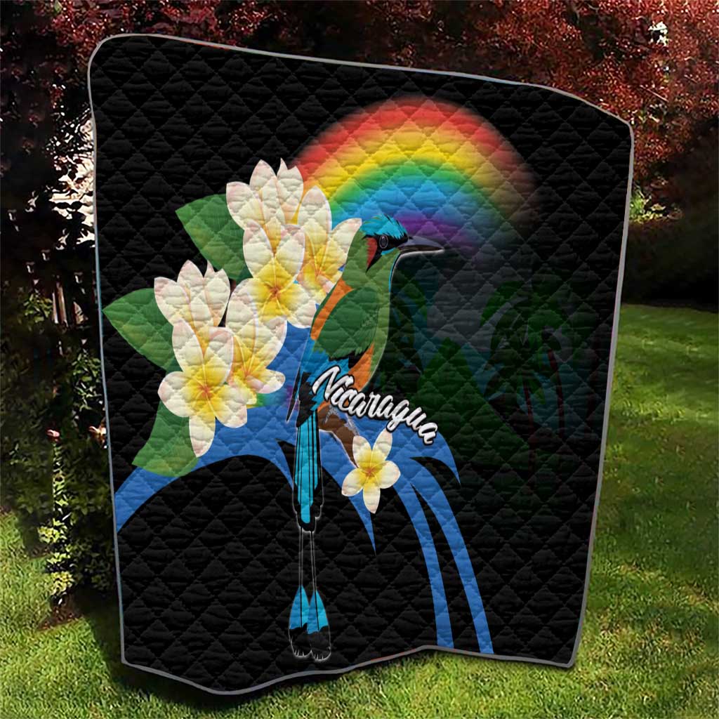 Nicaragua Independence Day Quilt En Dios confiamos - Wonder Print Shop