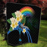 Nicaragua Independence Day Quilt En Dios confiamos - Wonder Print Shop