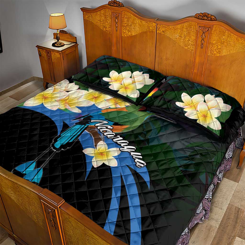Nicaragua Independence Day Quilt Bed Set En Dios confiamos - Wonder Print Shop