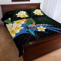 Nicaragua Independence Day Quilt Bed Set En Dios confiamos - Wonder Print Shop