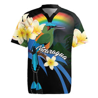 Nicaragua Independence Day Rugby Jersey En Dios confiamos - Wonder Print Shop