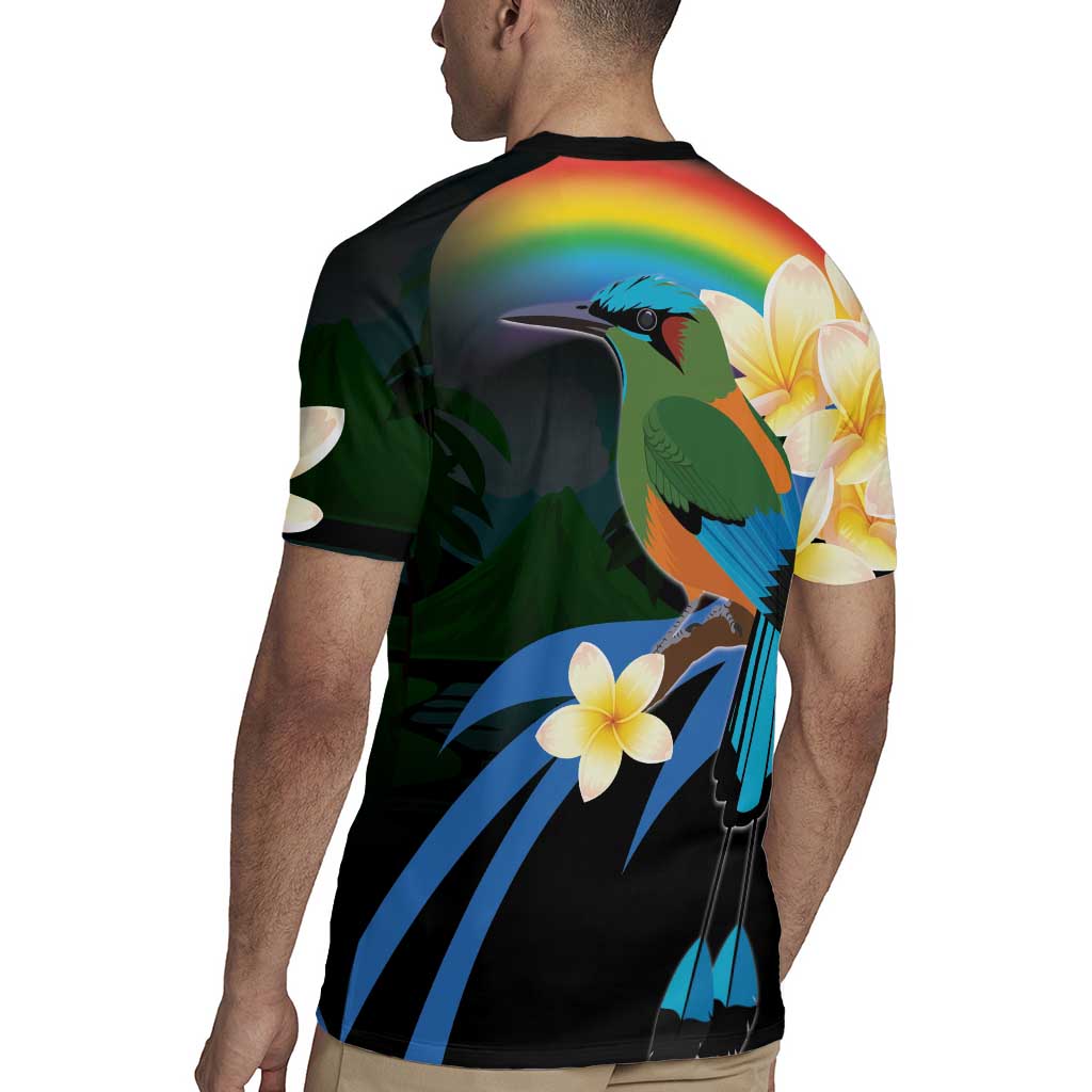 Nicaragua Independence Day Rugby Jersey En Dios confiamos - Wonder Print Shop