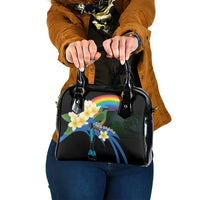 Nicaragua Independence Day Shoulder Handbag En Dios confiamos - Wonder Print Shop