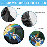 Nicaragua Independence Day Spare Tire Cover En Dios confiamos - Wonder Print Shop