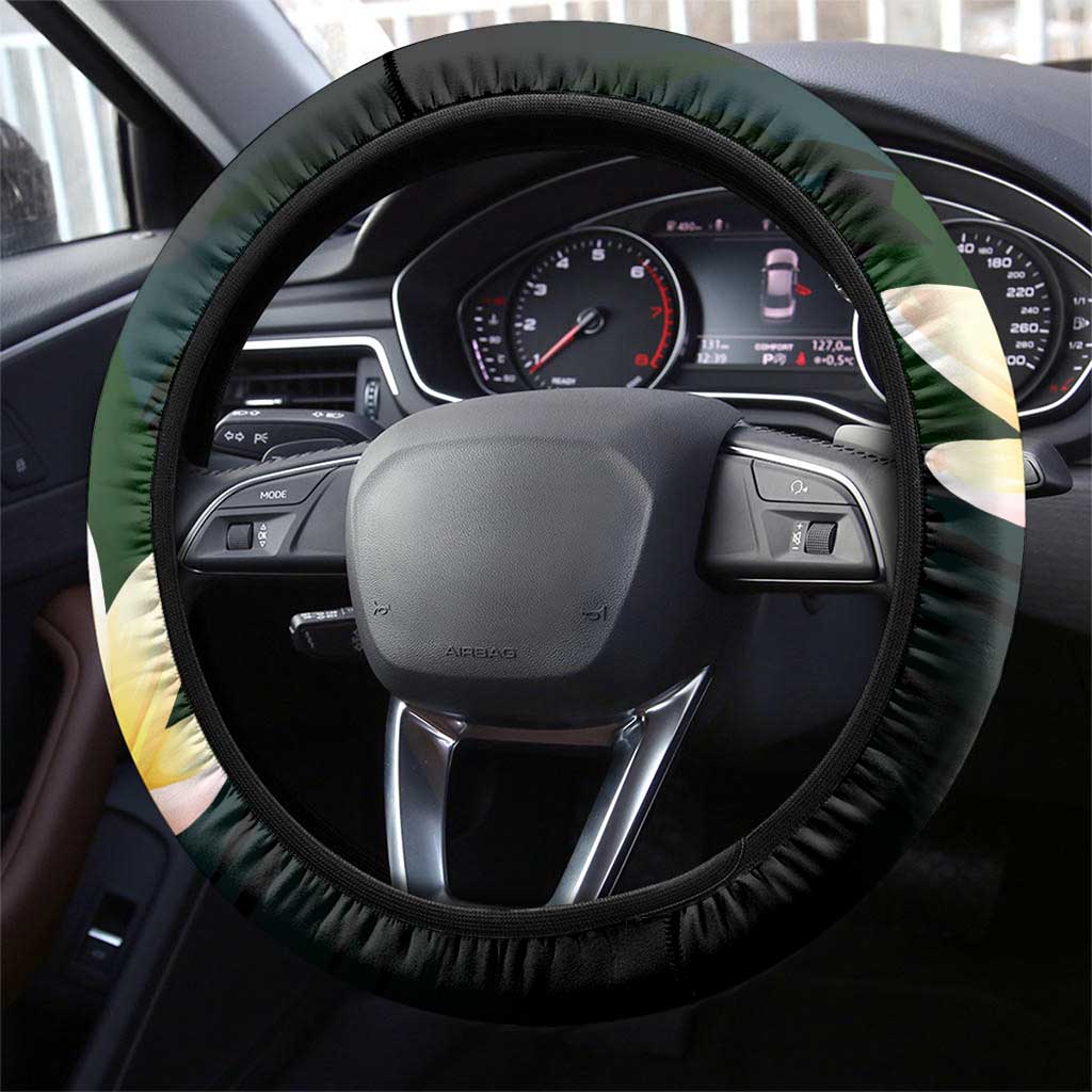 Nicaragua Independence Day Steering Wheel Cover En Dios confiamos - Wonder Print Shop