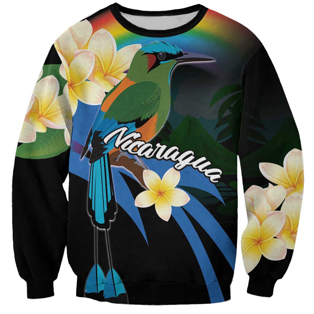 Nicaragua Independence Day Sweatshirt En Dios confiamos - Wonder Print Shop