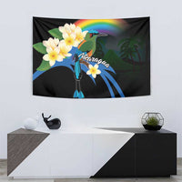 Nicaragua Independence Day Tapestry En Dios confiamos - Wonder Print Shop