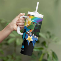 Nicaragua Independence Day Tumbler With Handle En Dios confiamos - Wonder Print Shop