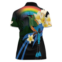 Nicaragua Independence Day Women Polo Shirt En Dios confiamos - Wonder Print Shop