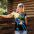 Nicaragua Independence Day Women Polo Shirt En Dios confiamos - Wonder Print Shop