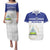 Custom Nicaragua Football Couples Matching Puletasi and Hawaiian Shirt La Azul y Blanco - Wonder Print Shop