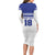 Custom Nicaragua Football Family Matching Long Sleeve Bodycon Dress and Hawaiian Shirt La Azul y Blanco - Wonder Print Shop