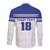 Custom Nicaragua Football Family Matching Off The Shoulder Long Sleeve Dress and Hawaiian Shirt La Azul y Blanco - Wonder Print Shop