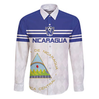 Custom Nicaragua Football Family Matching Puletasi and Hawaiian Shirt La Azul y Blanco - Wonder Print Shop