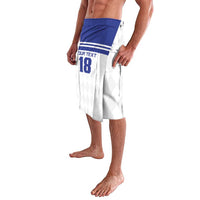 Custom Nicaragua Football Lavalava La Azul y Blanco - Wonder Print Shop