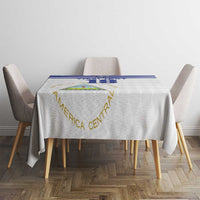 Custom Nicaragua Football Tablecloth La Azul y Blanco - Wonder Print Shop