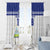 Custom Nicaragua Football Window Curtain La Azul y Blanco - Wonder Print Shop