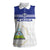 Custom Nicaragua Football Women Sleeveless Polo Shirt La Azul y Blanco - Wonder Print Shop