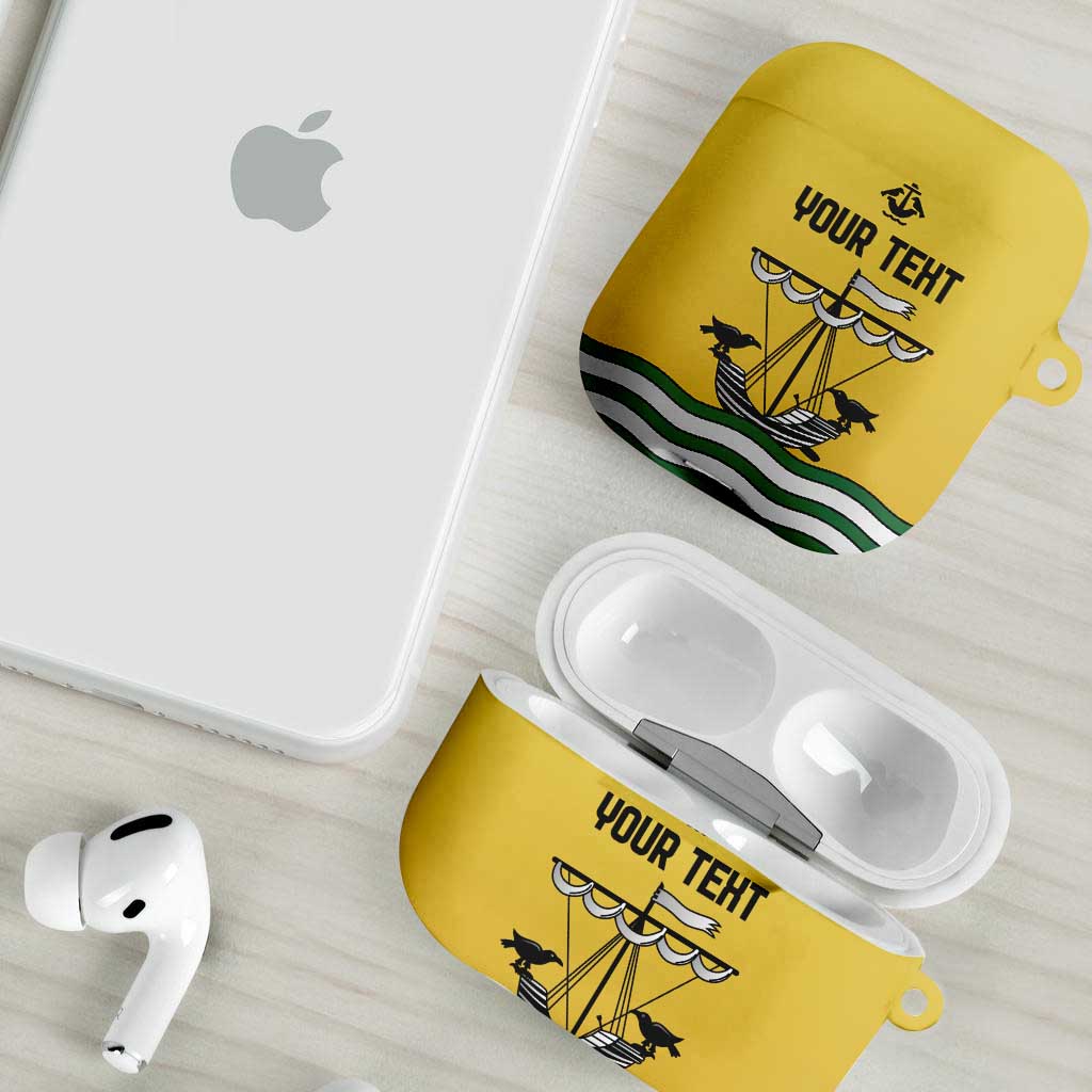 Personalized Lisbon Portugal AirPods Case Flag Style - Wonder Print Shop
