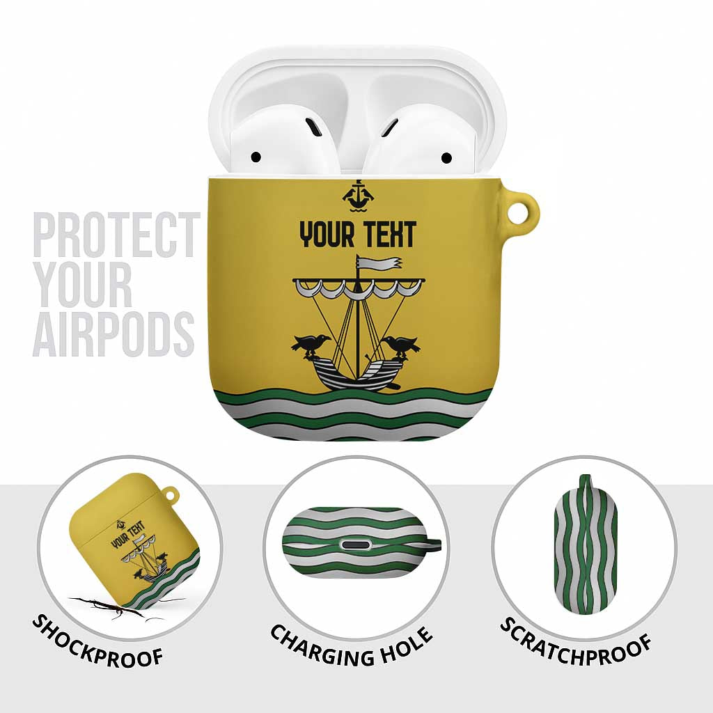 Personalized Lisbon Portugal AirPods Case Flag Style - Wonder Print Shop