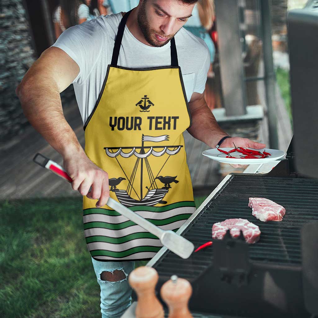 Personalized Lisbon Portugal Apron Flag Style - Wonder Print Shop