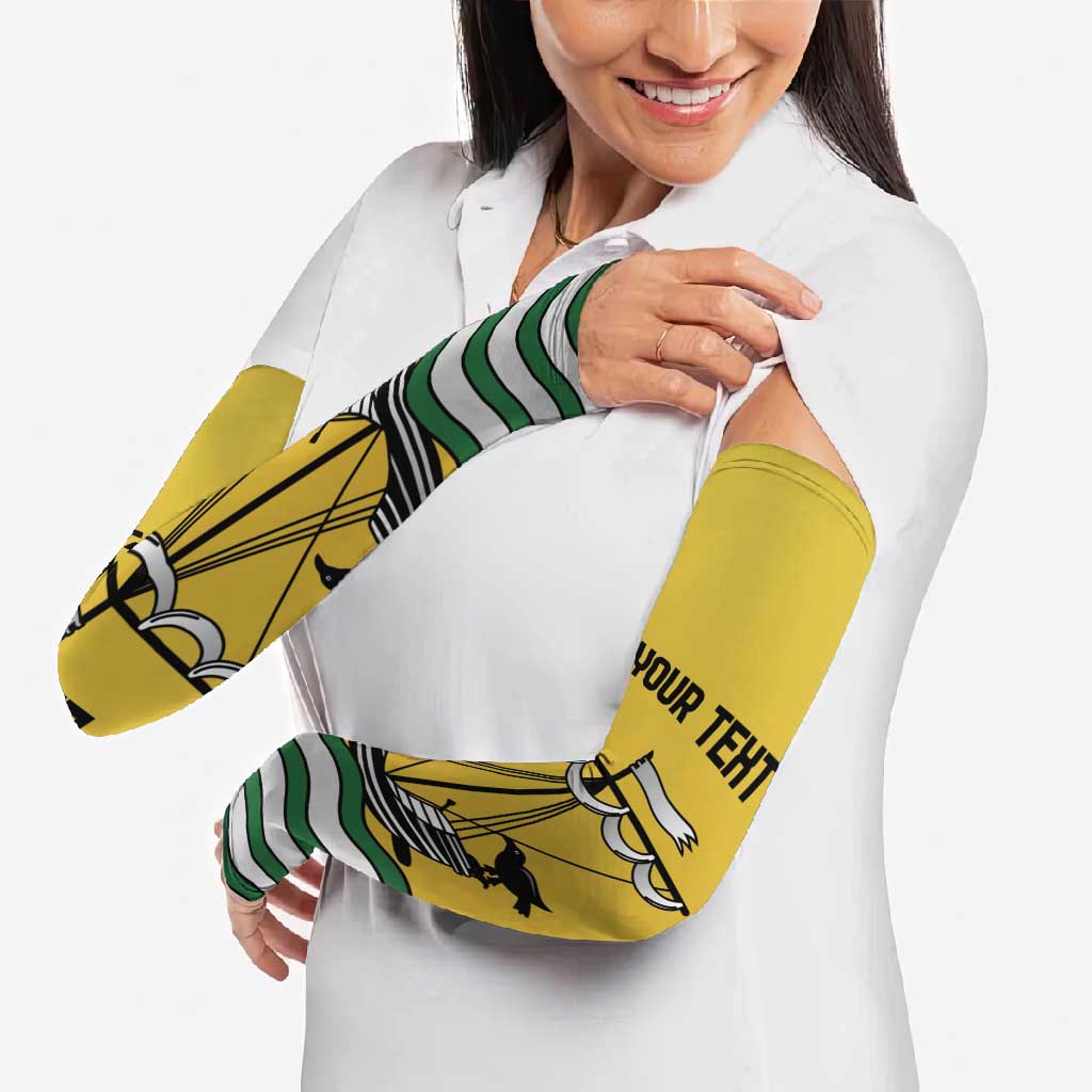 Personalized Lisbon Portugal Arm Sleeves Flag Style - Wonder Print Shop