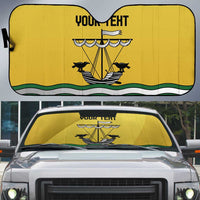 Personalized Lisbon Portugal Auto Sun Shade Flag Style - Wonder Print Shop