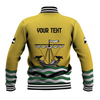 Personalized Lisbon Portugal Baseball Jacket Flag Style - Wonder Print Shop