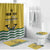 Personalized Lisbon Portugal Bathroom Set Flag Style - Wonder Print Shop
