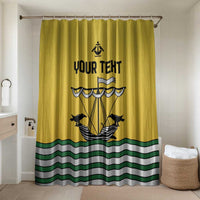 Personalized Lisbon Portugal Bathroom Set Flag Style - Wonder Print Shop