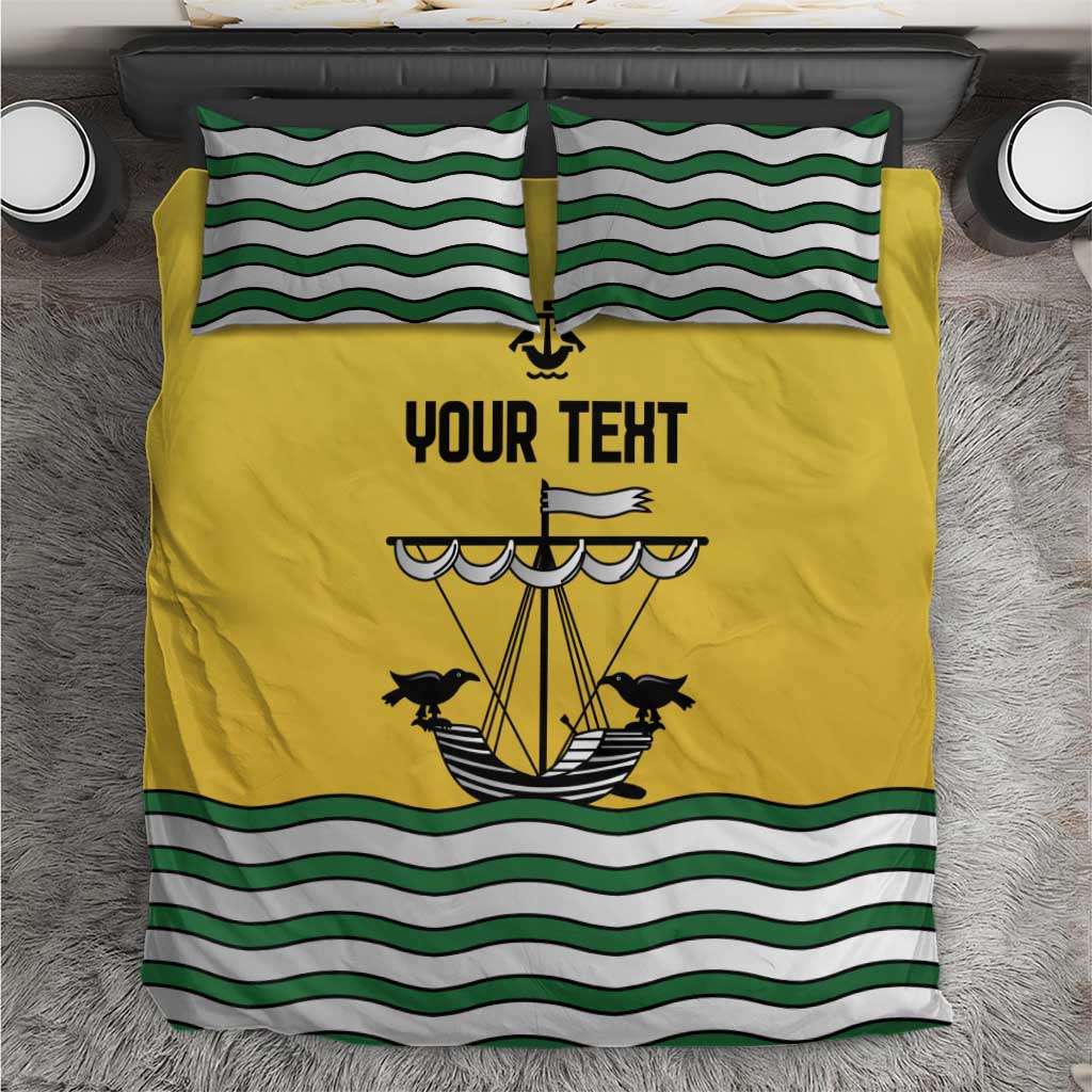 Personalized Lisbon Portugal Bedding Set Flag Style - Wonder Print Shop