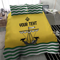 Personalized Lisbon Portugal Bedding Set Flag Style - Wonder Print Shop
