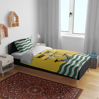 Personalized Lisbon Portugal Bedding Set Flag Style - Wonder Print Shop