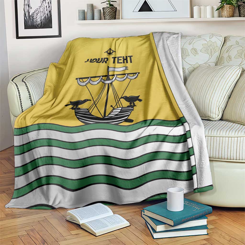 Personalized Lisbon Portugal Blanket Flag Style - Wonder Print Shop