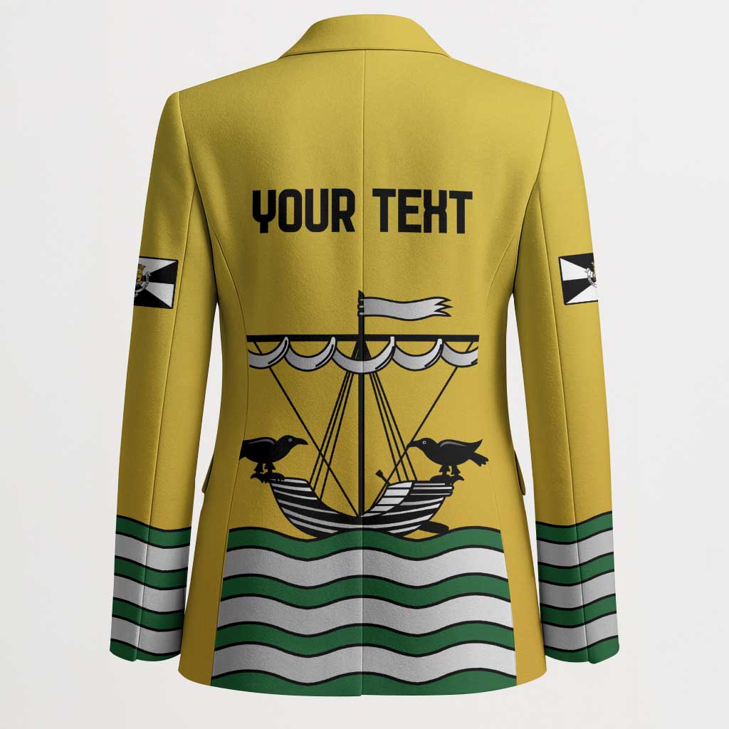 Personalized Lisbon Portugal Blazer Flag Style - Wonder Print Shop