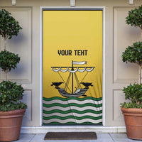 Personalized Lisbon Portugal Door Cover Flag Style - Wonder Print Shop