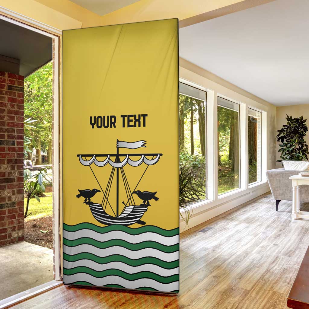 Personalized Lisbon Portugal Door Cover Flag Style - Wonder Print Shop