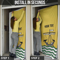 Personalized Lisbon Portugal Door Cover Flag Style - Wonder Print Shop