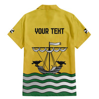 Personalized Lisbon Portugal Family Matching Mermaid Dress and Hawaiian Shirt Flag Style - Wonder Print Shop