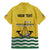 Personalized Lisbon Portugal Family Matching Mermaid Dress and Hawaiian Shirt Flag Style - Wonder Print Shop