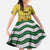 Personalized Lisbon Portugal Family Matching Off Shoulder Maxi Dress and Hawaiian Shirt Flag Style - Wonder Print Shop