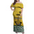 Personalized Lisbon Portugal Family Matching Off Shoulder Maxi Dress and Hawaiian Shirt Flag Style - Wonder Print Shop