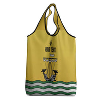 Personalized Lisbon Portugal Grocery Bag Flag Style - Wonder Print Shop