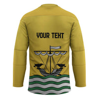 Personalized Lisbon Portugal Hockey Jersey Flag Style - Wonder Print Shop