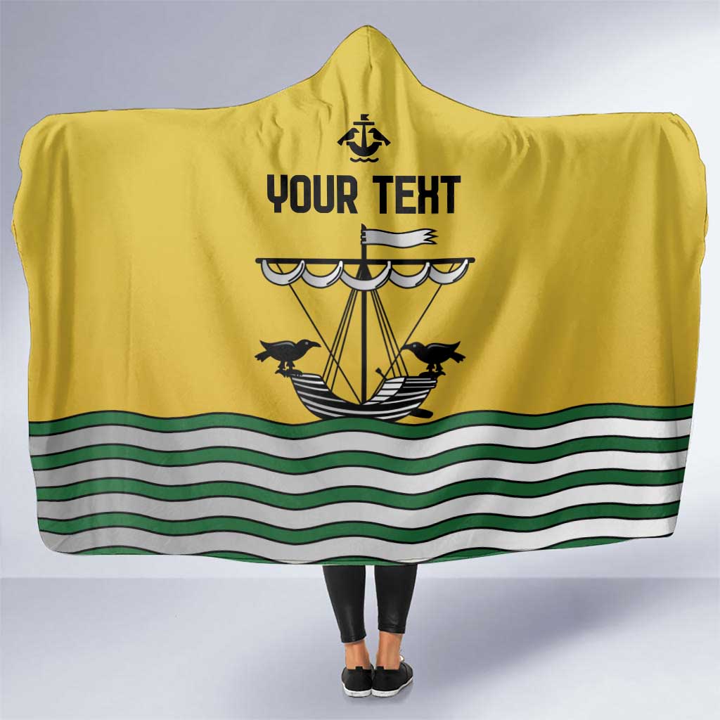 Personalized Lisbon Portugal Hooded Blanket Flag Style - Wonder Print Shop
